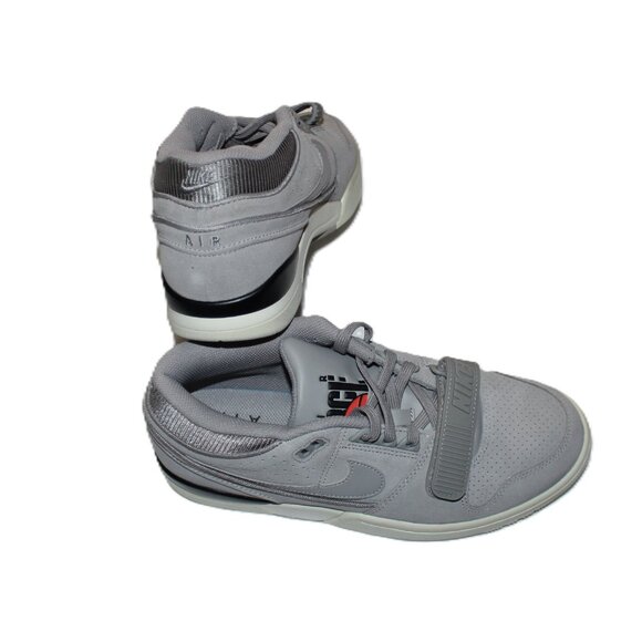 NIKE AIR FORCE MEN\'S MED GREY AAF88 LOW TOP SUEDE SNEAKERS US MEN 8.5/ WOMEN 10 main image 6